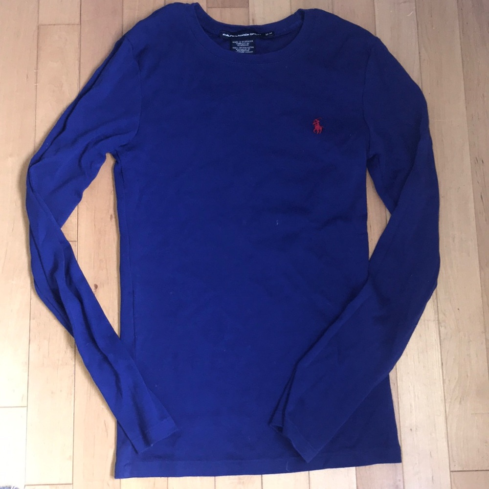 Ralph Lauren M royal blue long sleeve too